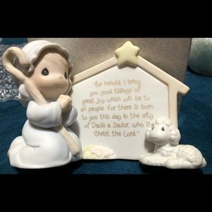 Precious Moments “Luke 2:10-11” Shepherd Figurine